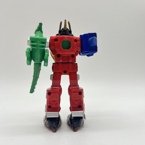 Power Rangers Dino Thunder Megazord MMPR Bandai 2003 Action Figure Toy Rare - Picture 3 of 4